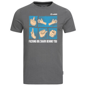 Fucking big shark behind you Herren T-Shirt - Lexi&Bö