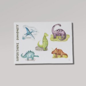 Sticker 10er Set für die Dino Party - Fines Papeterie