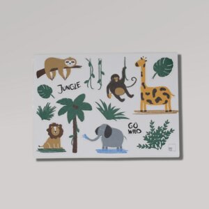 Aufkleber 10er Set mit Safari Motiven - Fines Papeterie