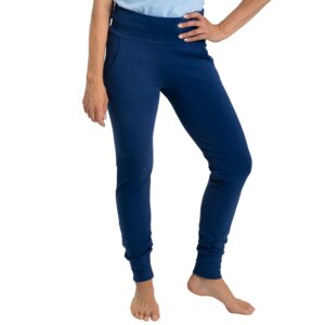 Slim-fit Pyjamahose (vegan) für Damen mit Taschen - pajama-day