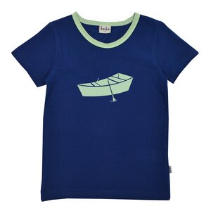 Baba Kidswear T Shirt Boot blau - Baba Kidswear