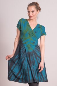 Kleid "Dorsa" aus Biobaumwoll Jersey (GOTS) D-801 - Chapati Design