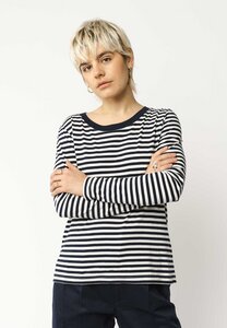 Basic Langarmshirt REENA Stripes | von MELA | Fairtrade & GOTS zertifiziert - MELA