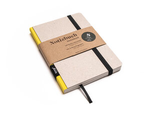Nachhaltiges Design-Notizbuch A6 aus 100 % Recyclingpapier „Klassik - Recycling Öko“ - tyyp