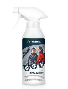 simprax® Textil Imprägnierung - Outdoor- / Funktionsbekleidung - 250ml - simprax®