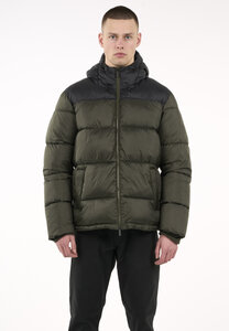 Puffer Jacke - Thermore puffer color blocked jacket THERMO ACTIVE - aus recyceltem Nylon - KnowledgeCotton Apparel