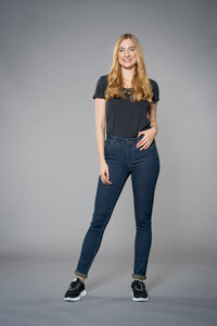 fv-Han:na | Skinny Jeans | Hohe Taille | Hyperflex - Feuervogl