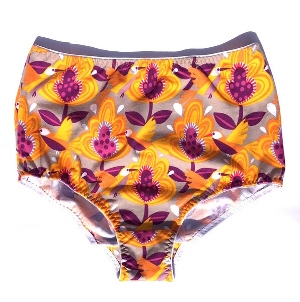 Colorio Organics High Waist Panty Flower Tasting Avocadostore