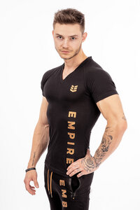 T-Shirt Adonis Slimfit Bio-Baumwolle V-Neck - Empire Embodied Sportswear