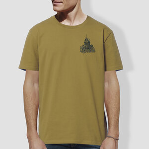Unisex T-Shirt, "Alte Stadt", Olive Oil - little kiwi