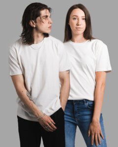 White Recycle T-Shirt - Hityl