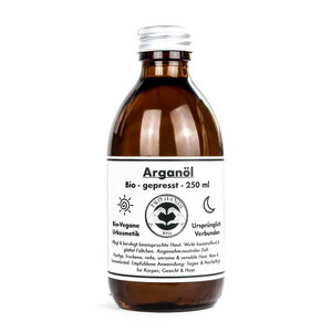 Arganöl - gepresst - duftneutral - Bio - 250 ml - Two Hands BIO
