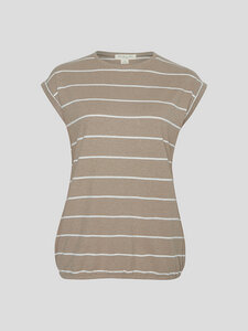 T-Shirt mit Bündchen aus Hanf und Bio Baumwolle (22108) - The Hemp Line