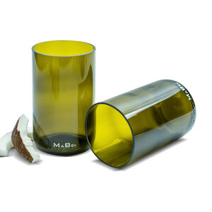 350ml Trinkglas aus der 0,7l Weinflasche - MaBe