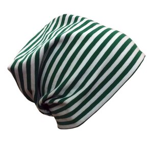 Mütze "Line" aus Bio-Baumwolljersey verschiedene Ringel - bingabonga