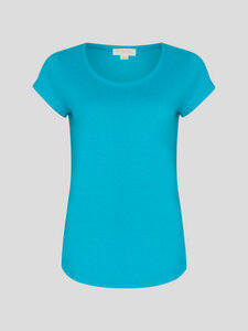Kurzarm T-Shirt mit runden Saum aus Hanf und Bio-Baumwolle (22116) - The Hemp Line