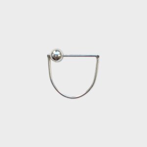 Minimalistischer Sterling Silber Ring ''Mood swings' - IIOO.jewelry