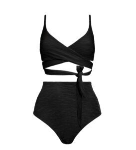 Bikini Set Jacquard Lin Top + Core High Slip - Anekdot