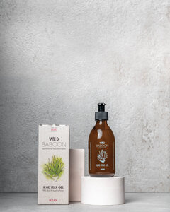 Bio Aloe Vera Gel 245ml, parfum- und ölfrei, vegan, für alle Hauttypen geeignet - Wild Baboon