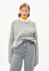 NAARUKO - Damen Strick Pullover Oversized Fit aus Bio-Baumwoll Mix - ARMEDANGELS