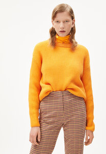 NAARUKO - Damen Strick Pullover Oversized Fit aus Bio-Baumwoll Mix - ARMEDANGELS