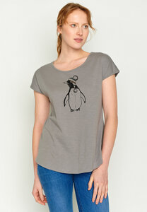 Animal Penguine Cap Cool - T-Shirt für Damen - GREENBOMB