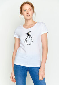 Animal Penguine Cap Loves - T-Shirt für Damen - GREENBOMB
