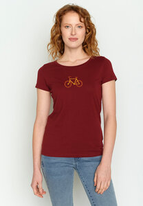 Bike Pixel Lines Loves - T-Shirt für Damen - GREENBOMB