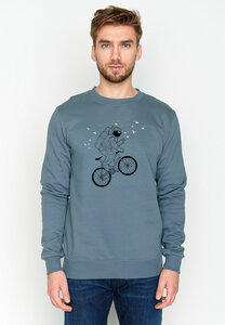 Bike Astronaut Wild - Sweatshirt für Herren - GREENBOMB