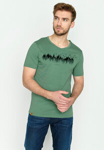 Nature Birds Forest Peak - T-Shirt für Herren - GREENBOMB