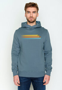 Bike Triple Stripes Star - Hoodie für Herren - GREENBOMB