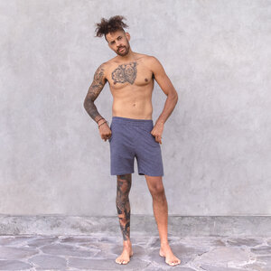 AXEL MELANGE - Männer - Shorts für Yoga und Freizeit aus Biobaumwolle - Jaya