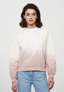 Frauen Sweatshirt aus Baumwolle Mix (Bio ; recycled) | Sweatshirt NERINE DIP DYE - recolution