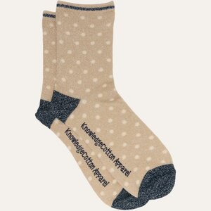 Glitzer-Socken DOTS mit Bio-Baumwolle und recyceltem Material - KnowledgeCotton Apparel