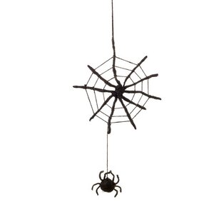 Spooky Spiderweb aus Filz - felt so good