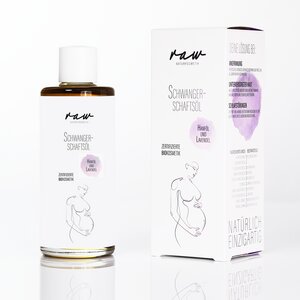 Bio Schwangerschaftsöl Hanföl & Lavendel - raw Naturkosmetik
