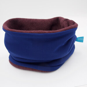 winterfester Loop, uni verschiedene Farben aus Bio-Baumwolle Jersey mit Fleecefutter - bingabonga®