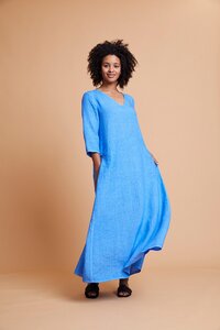 Kleid Oyo aus umweltfreundlichem, europäischem Leinen - Elemente Clemente
