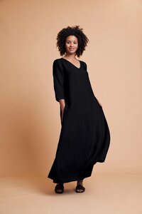 Kleid Oyo aus umweltfreundlichem, europäischem Leinen - Elemente Clemente