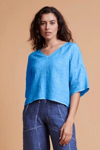 Shirt Lito aus umweltfreundlichem, europäischem Leinen - Elemente Clemente