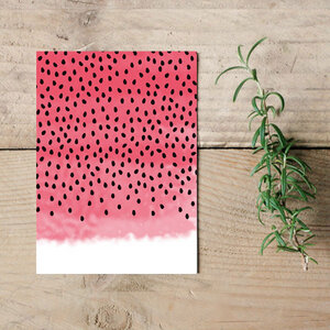  Postkarte "Melon"  - Parzelle43