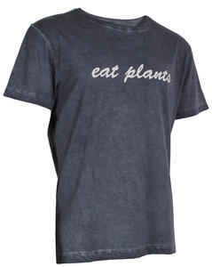 OGNX Yoga T-Shirt Eat Plants Herren Schwarz - OGNX