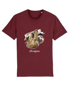 Faultier, Easy, Natur Tshirt aus Bio Baumwolle - DüsselGreen