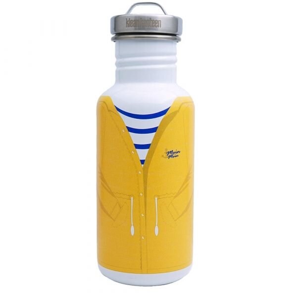 Klean Kanteen Classic Trinkflasche 800 Ml – Edelstahl, Sunset, Flip Sport Cap, BPA-frei
