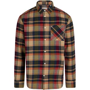 Flanellhemd - Light flannel checked custom fit shirt - aus Bio-Baumwolle - KnowledgeCotton Apparel