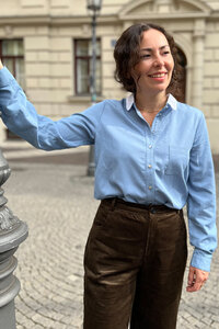 Jeansbluse Rosa aus Lyocell - ME&MAY