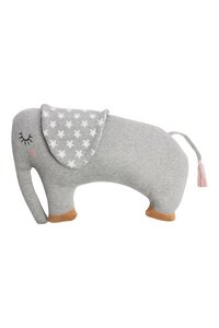 Kissen Kuscheltier ELEPHANT für Kinder aus Bio-Baumwolle (KUS599) - TRANQUILLO