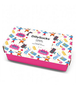 Socken Geschenkbox, DillySocks aus Biobaumwoll-Mix - DillySocks