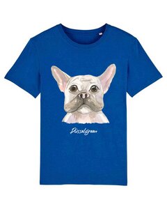 Bulldogge, Weisser Hund, Frenchie Tshirt aus Bio Baumwolle - DüsselGreen
