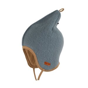Wollfleece Baby-Mütze in süßem Zipfel-Design für Ihr Baby von 8-12 Monate - Pure-Pure